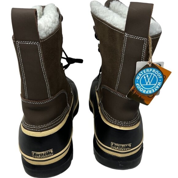 Northside Men's Back Country Waterproof Winter Snow Boot, Size 12 - Picture 5 of 12